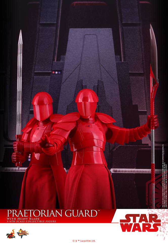 Hot Toys MMS453 STAR WARS: THE LAST JEDI - PRAETORIAN GUARD (WITH HEAVY BLADE)
