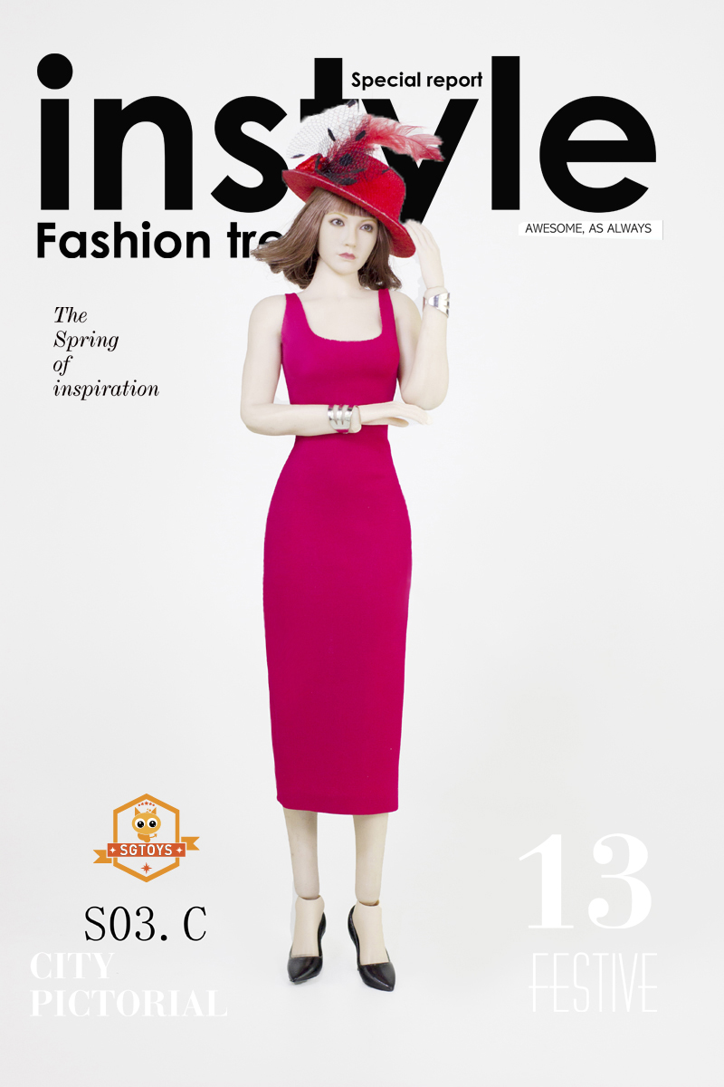 SGTOYS S03 Sexy Ladies Long Skirt Set