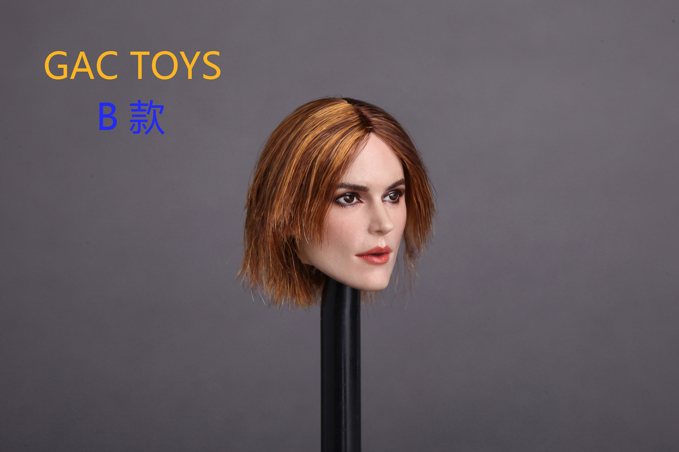 GACTOYS GC007A Europe Sexy beauty headsculpt (ผมน้ำตาลยาว)