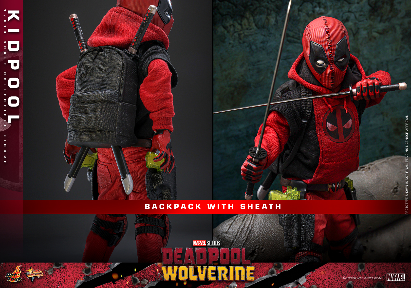 Hot Toys MMS763 Deadpool & Wolverine - Kidpool