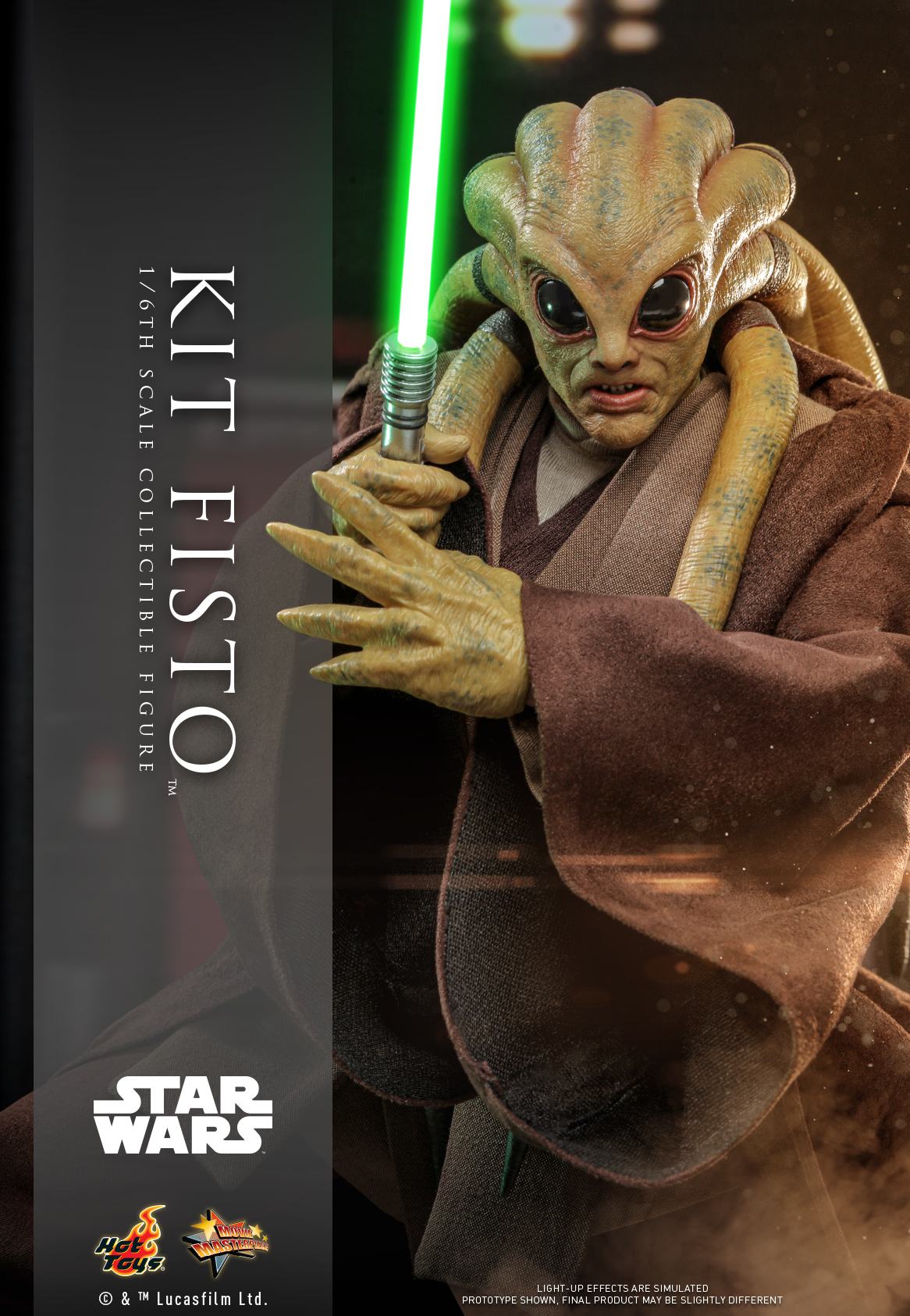 Hot Toys MMS751 Star War Episode III: Revenge of the Sith - Kit Fisto