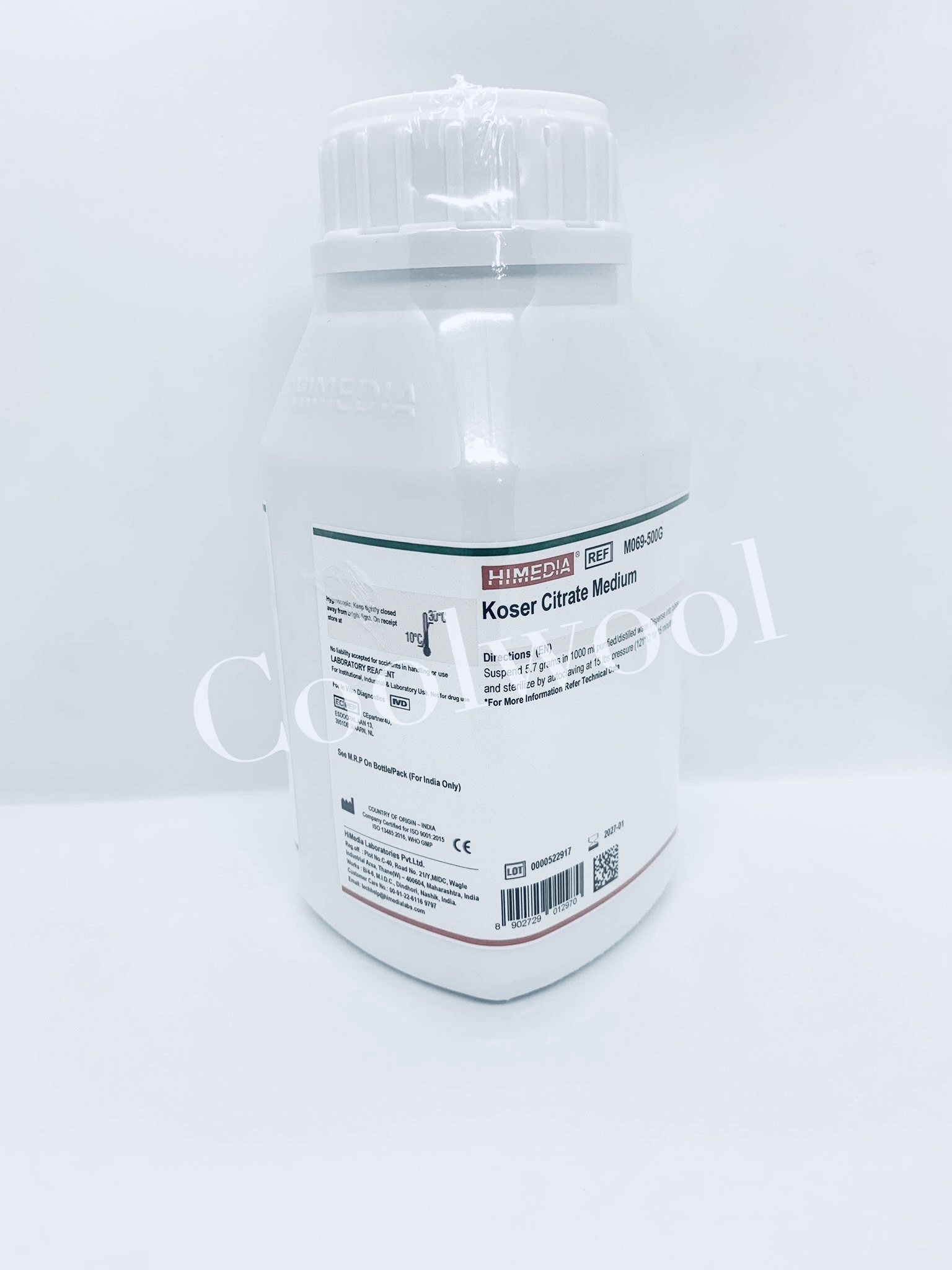 Himedia™KOSER CITRATE MEDIUM, 500 G