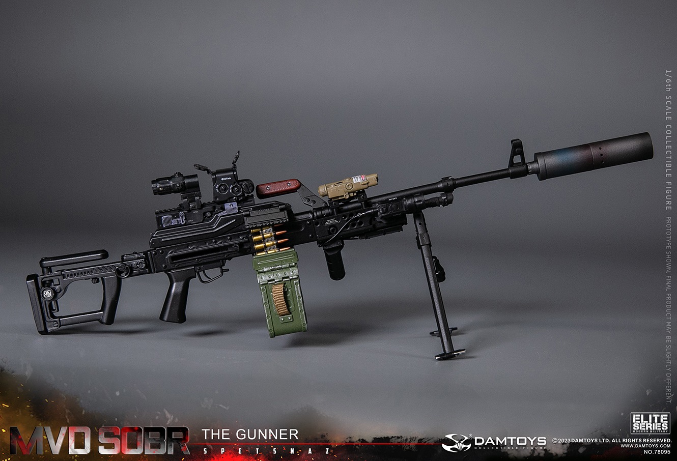 DAMTOYS 78095 1/6 SPETSNAZ MVD SOBR THE GUNNER