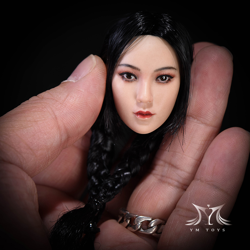 YMTOYS Wing A / Wing B / Wing C / Wing D 1/6 Asian Beauty Headsculpt