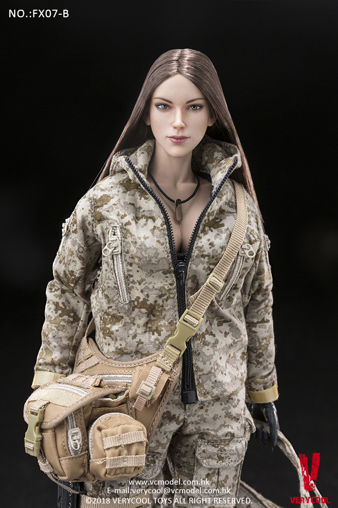 VERYCOOL FX07 Supermodel Head Sculpt + Female Body Set