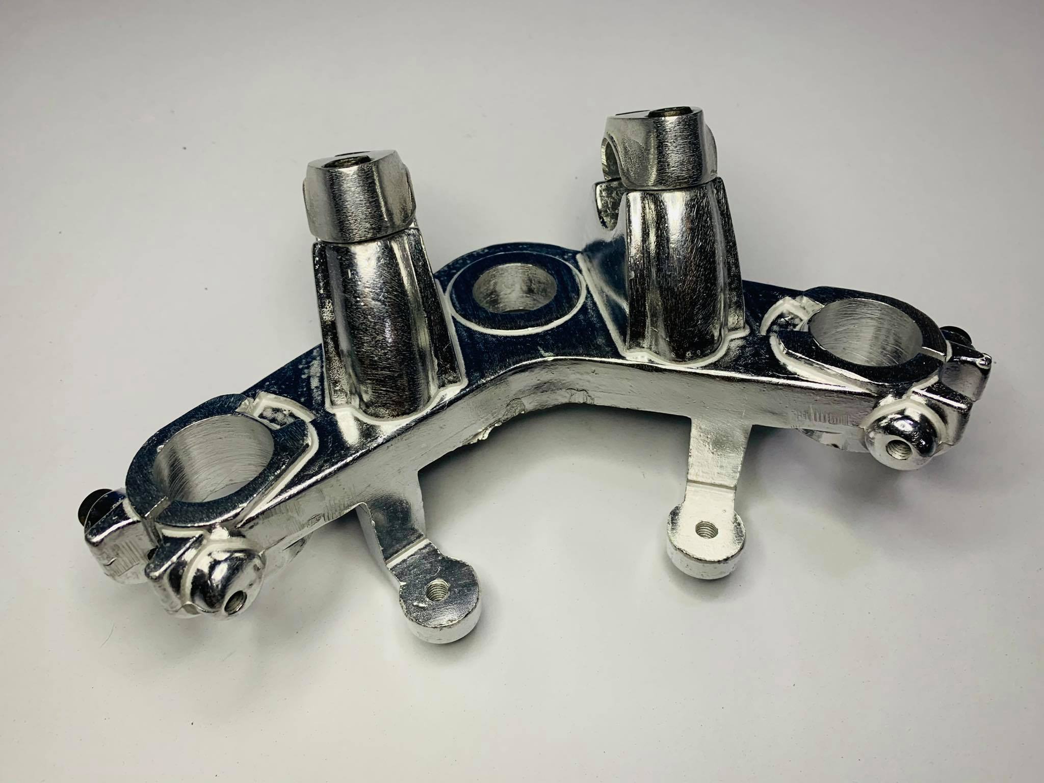 แผงคอโนวาs เทน่า แบบนูน เหล็กชุบ เกรดAAA