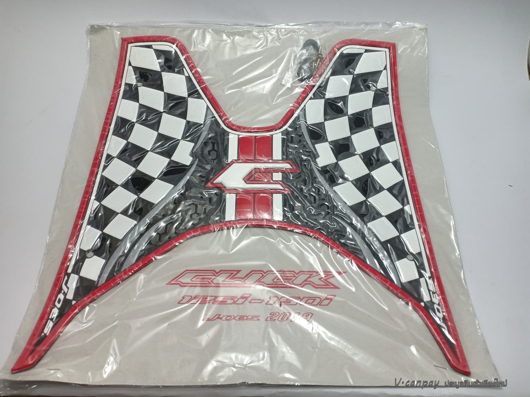 ยางปูพื้นมอเตอร์ไซด์ฮอนด้าคลิก 150 I C