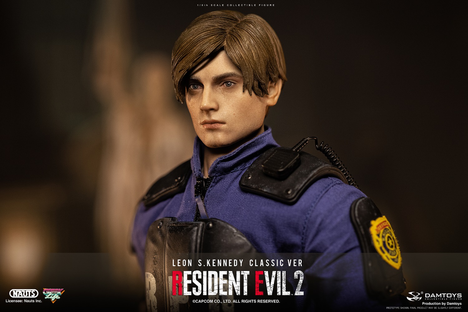 DAMTOYS DMS037 1/6 RESIDENT EVIL 2 - LEON S.KENNEDY (CLASSIC VER)