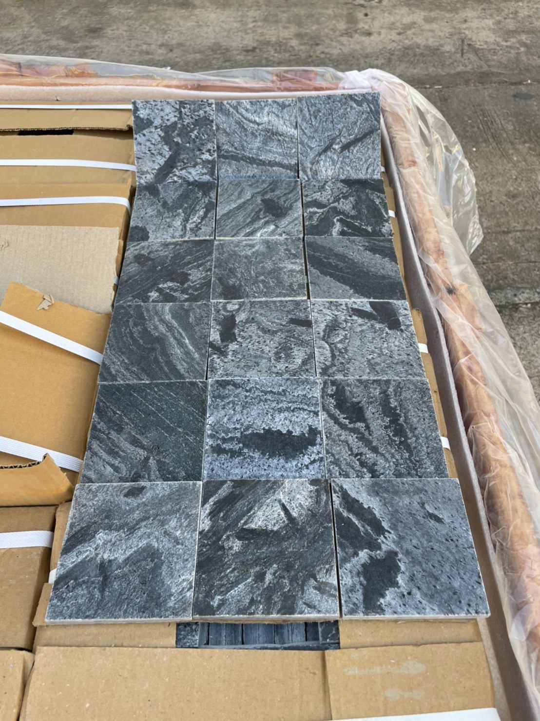 หินธรรมชาติ Silver Grey