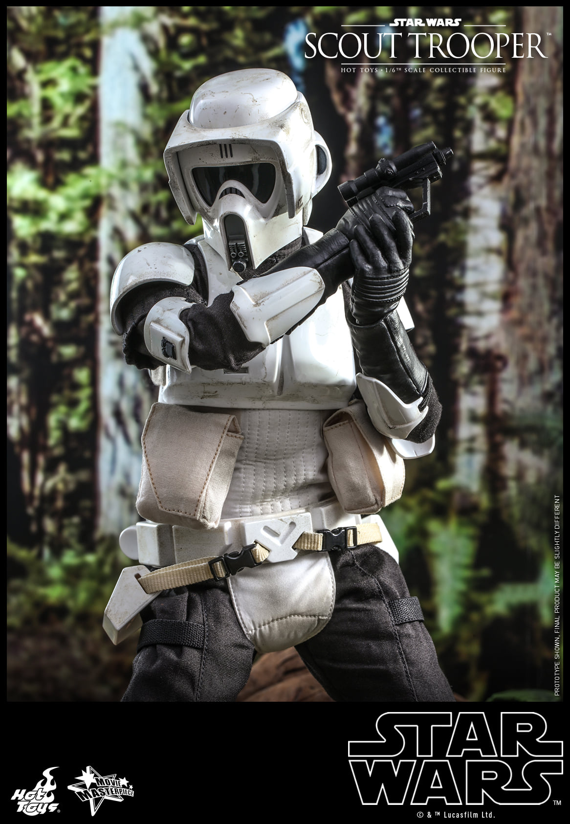 Hot Toys MMS611 1/6 Star Wars: Return of the Jedi - Scout Trooper