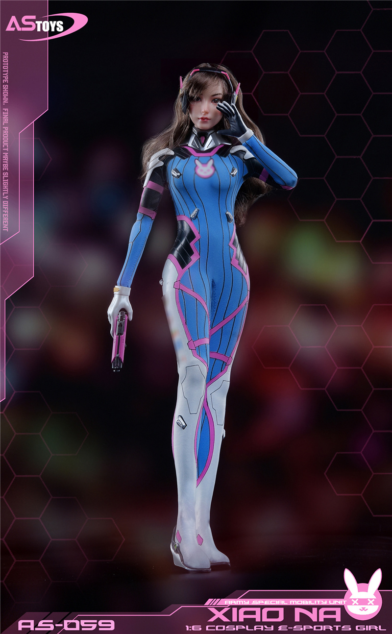 ASTOYS AS-059 1/6 Cosplay E-Sports Girl: Army Special Mobility Unit - Xiao Na