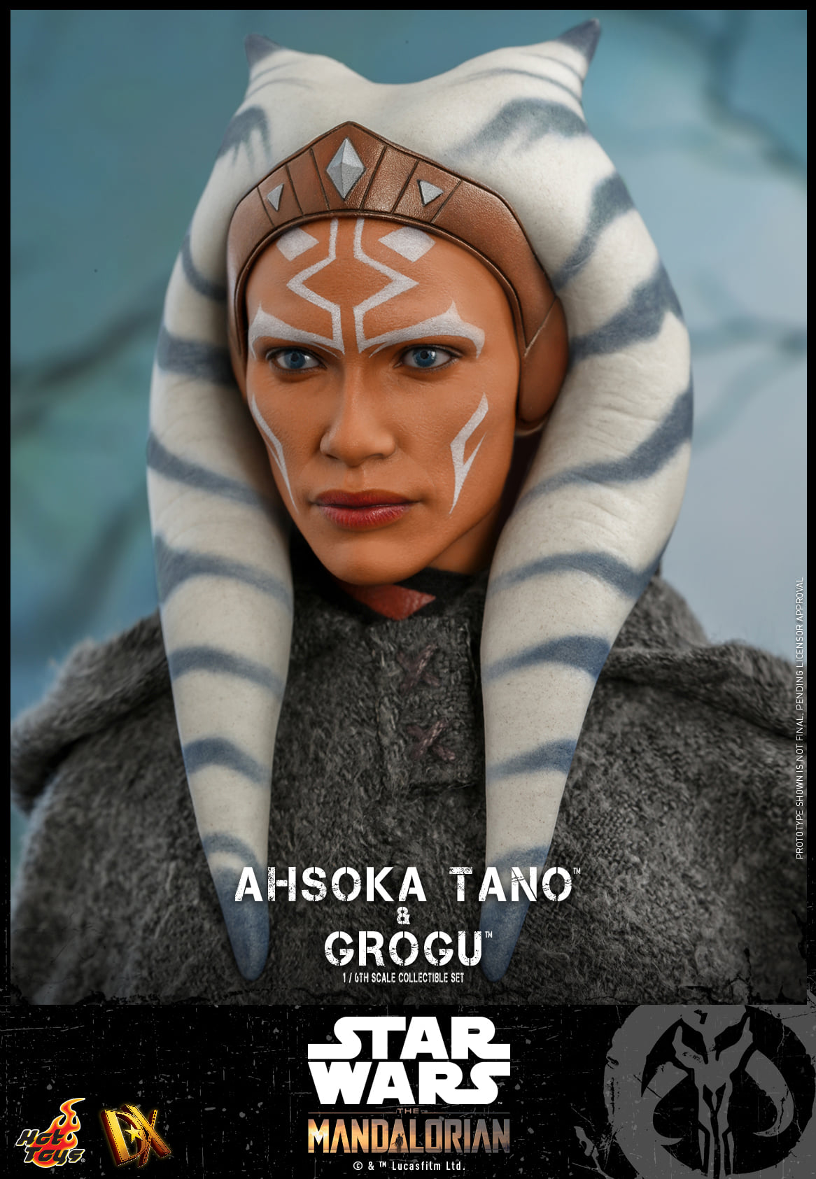 Hot Toys DX21 1/6 Star Wars™: The Mandalorian™ - Ahsoka Tano & Grogu™