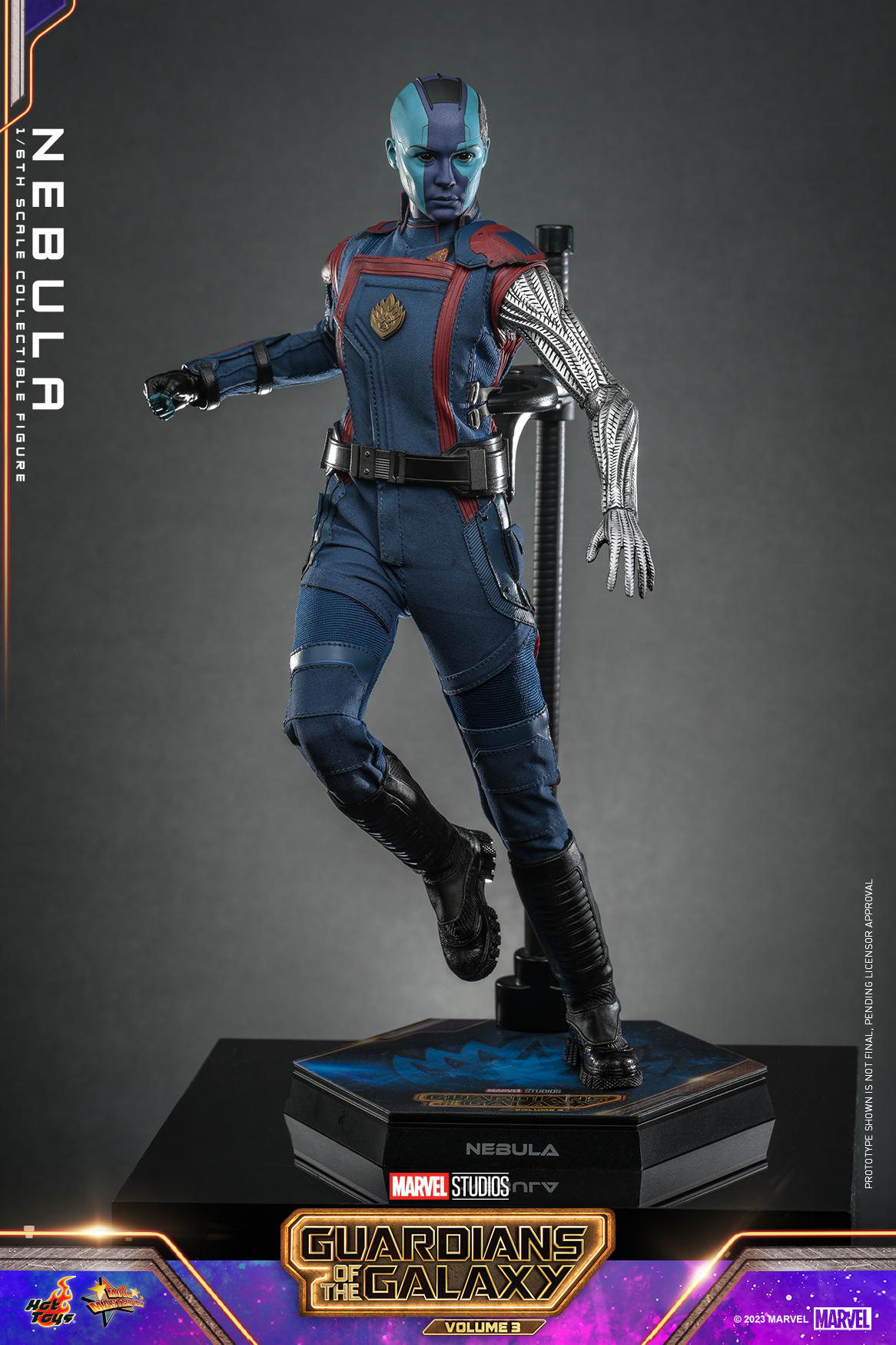 Hot Toys MMS714 1/6 Guardians of the Galaxy Vol. 3 - Nebula