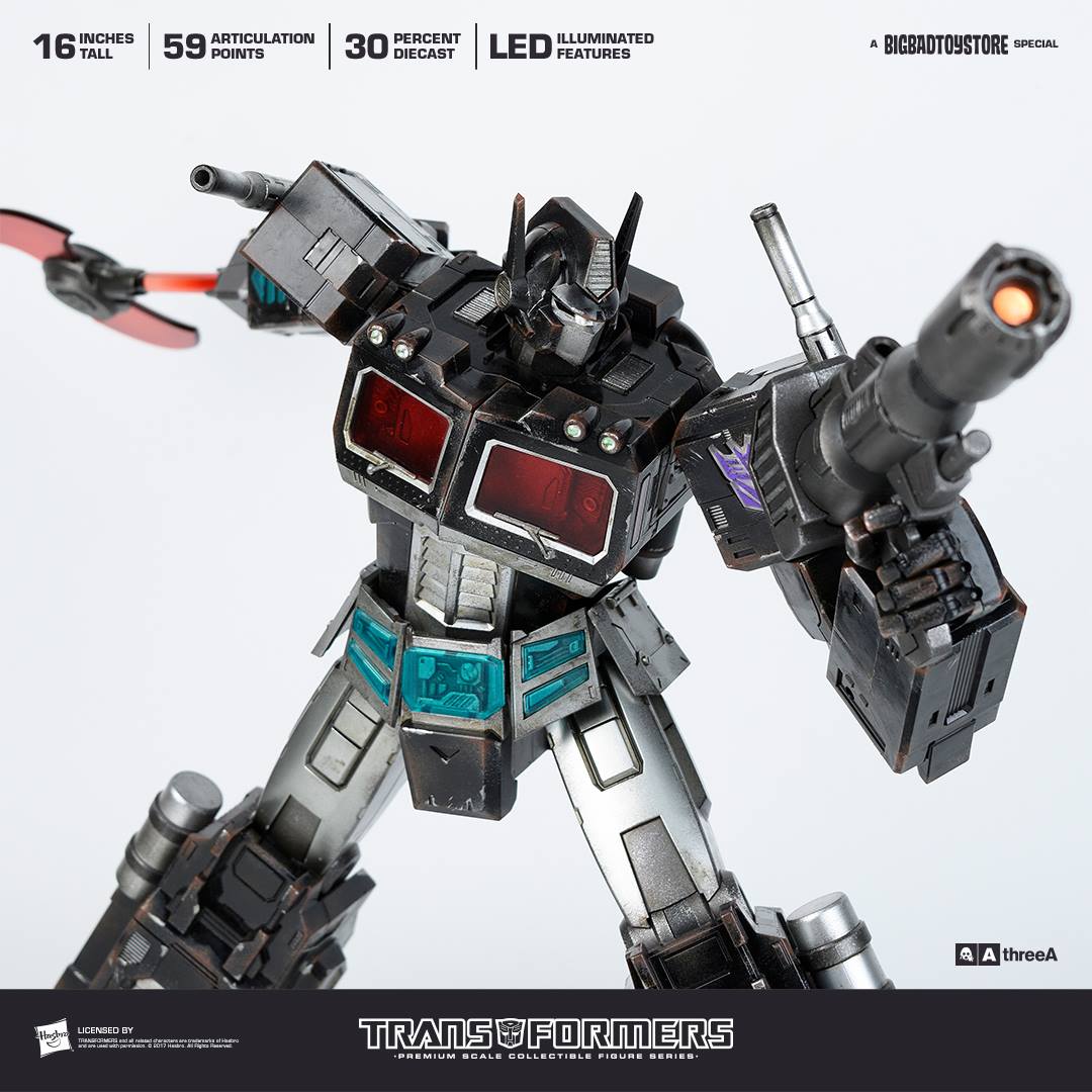 3AthreeA Transformers 16 G1 Nemesis Prime