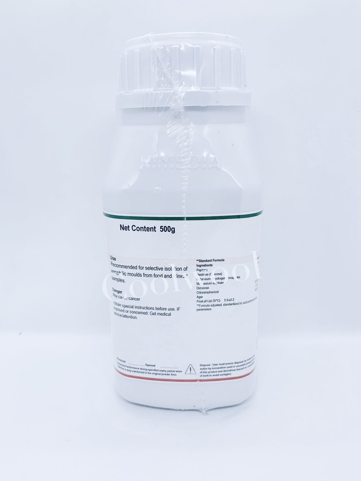Himedia™Dichloran Glycerol (DG-18) Agar Base, 500 G