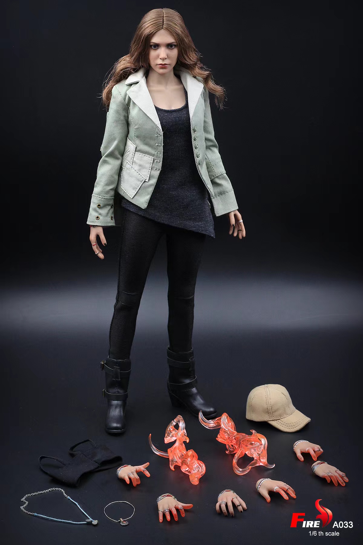 FIRE A033 1/6 Crimson Stealth Edition