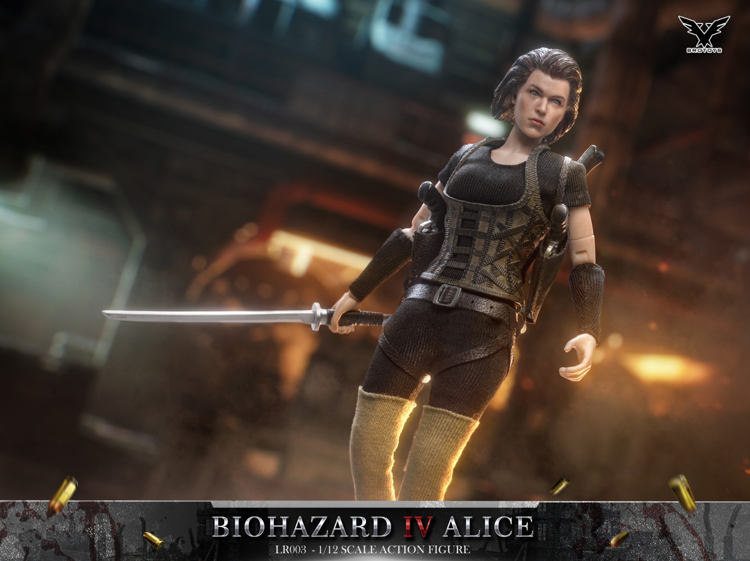 BROTOYS 1/12 アリス RE 4 未開封新品 LR003 Alice 1/12 BroToys Evil 4 Alice 6