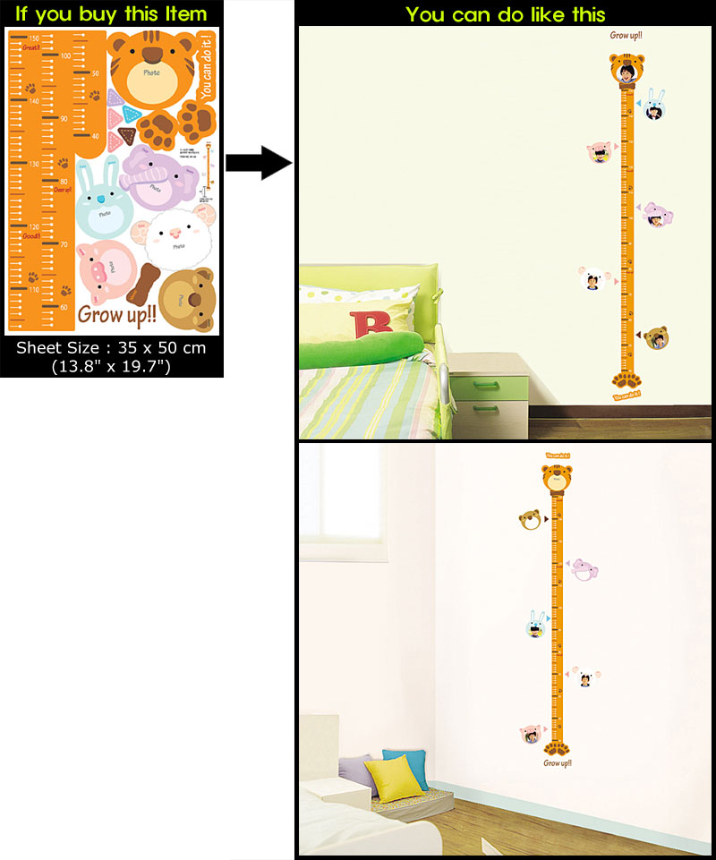 ss-58240 Kids Height Measure 35x50 cm