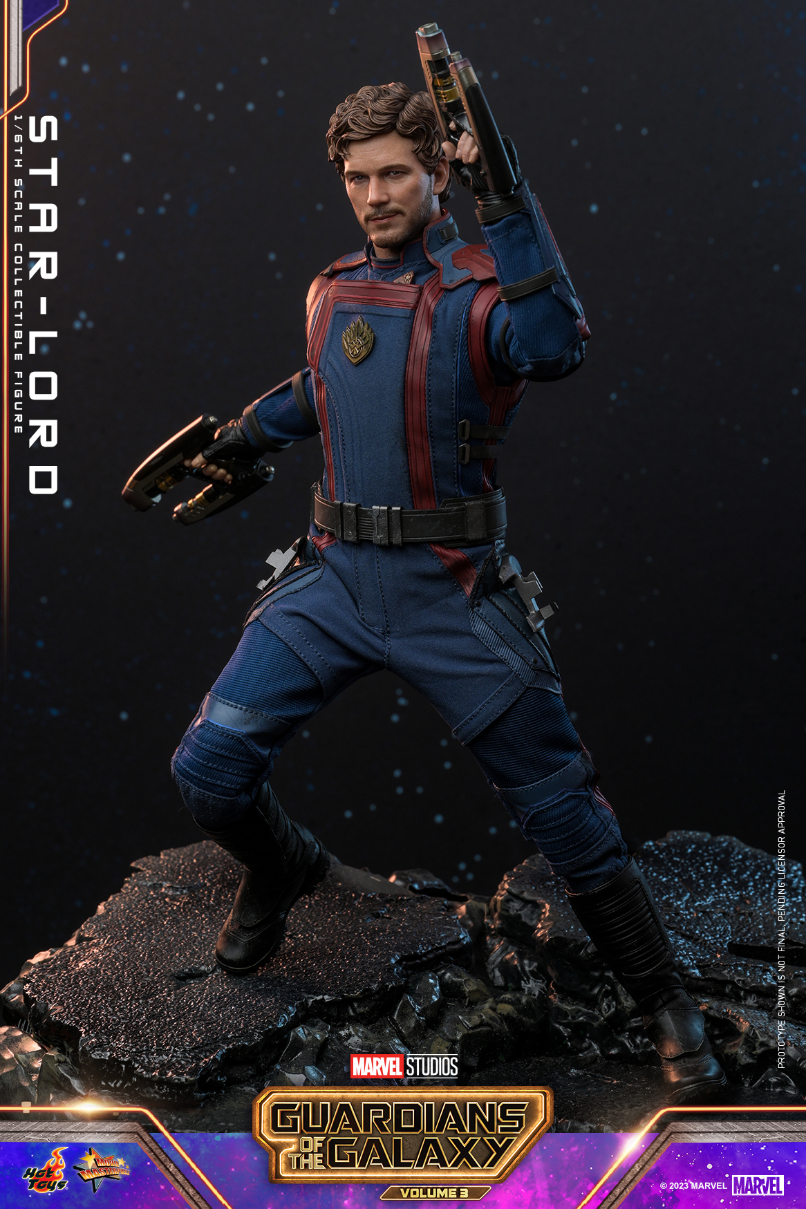 Hot Toys MMS709 1/6 Guardians of the Galaxy Vol. 3 - Star-Lord