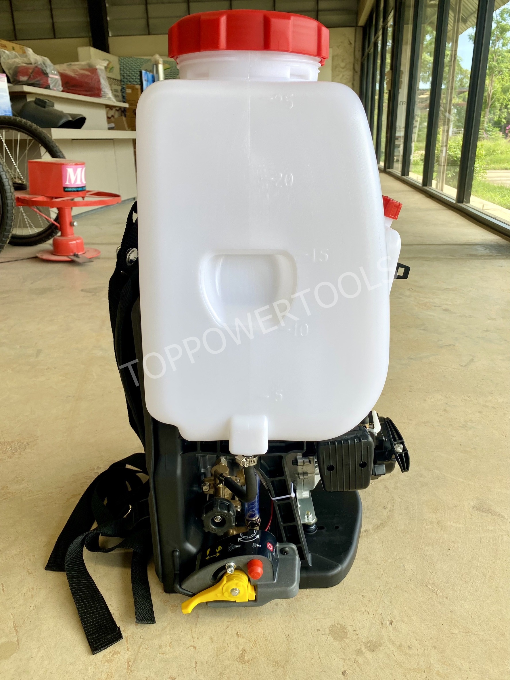 เครื่องพ่นยา CPT-767PR 25L.ทองเหลืองCAPITAL (มีหม้อลม)