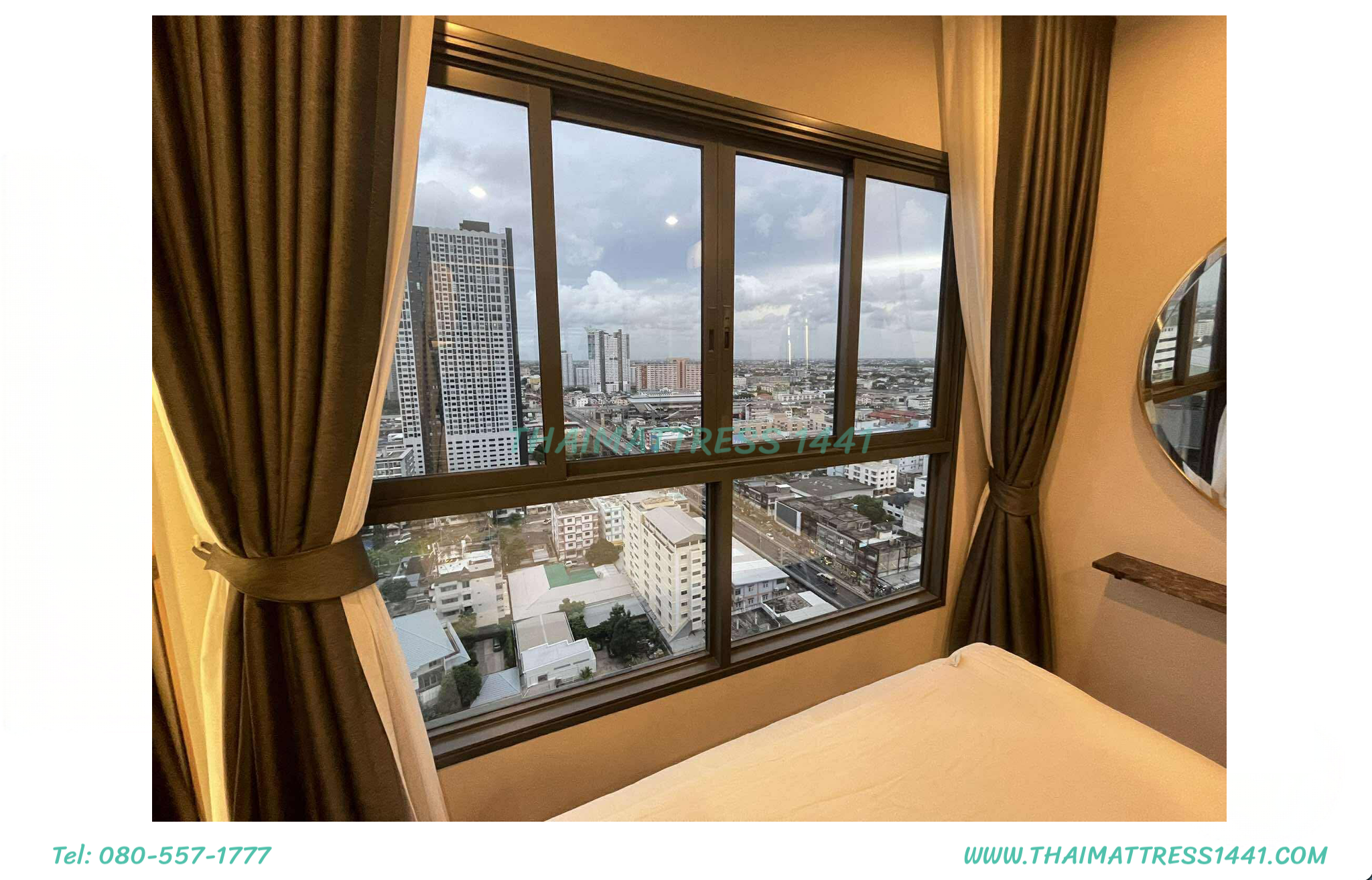 คอนโดสุดหรู The Tree Huamak Interchange ชั้น 20 ขนาด 26 ตรม.