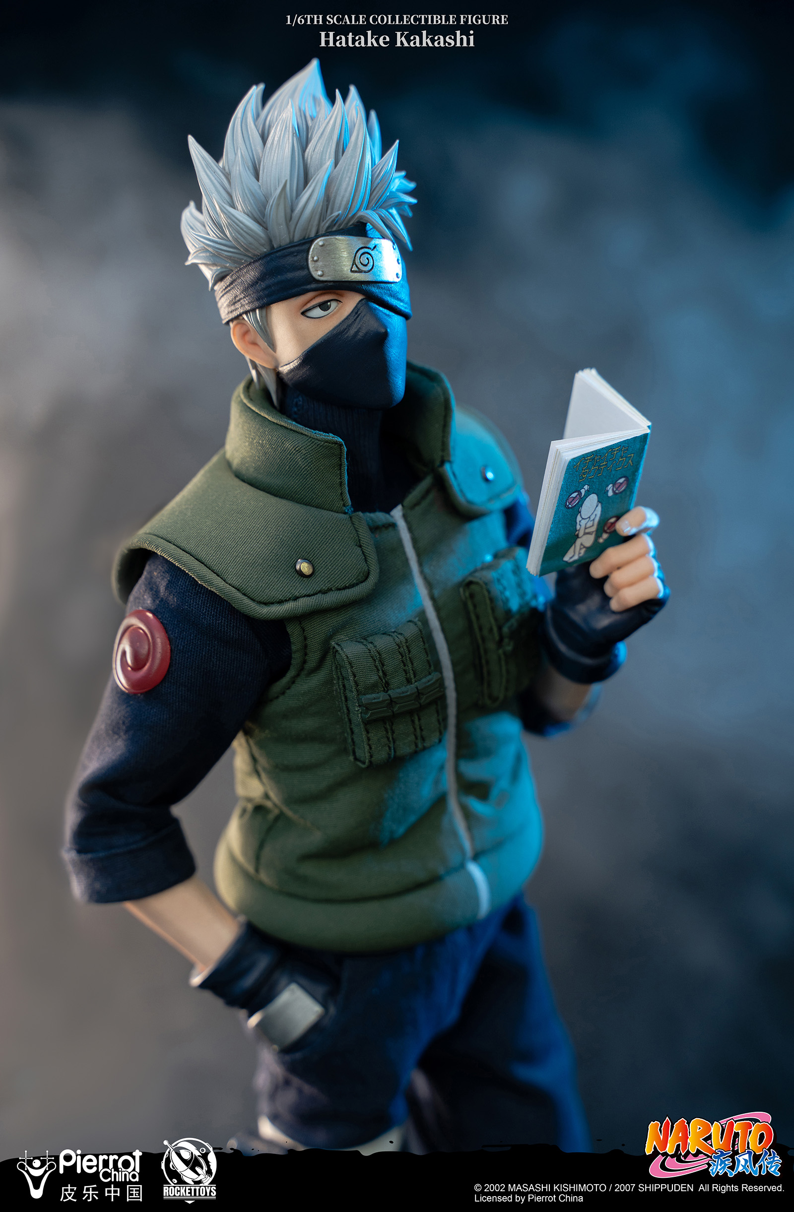 ROCKETTOYS ROC-004 1/6 NARUTO - HATAKE KAKASHI
