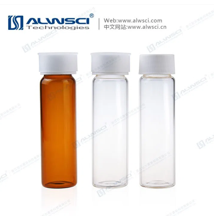 40 ml EPA /VOA /TOC Vials(100 ชิ้น/แพ็ค)