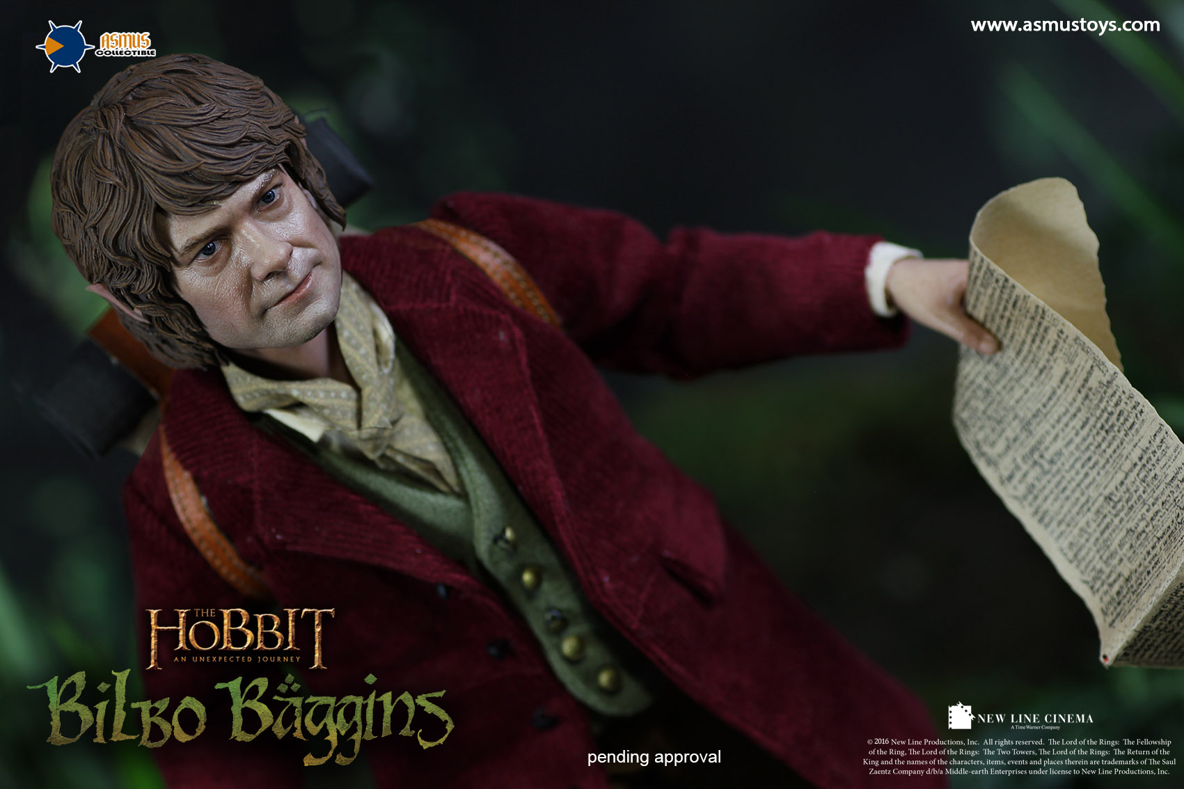 Asmus Toys HOBT07 The HOBBIT: The Battle of the Five Armies - Bilbo Baggins