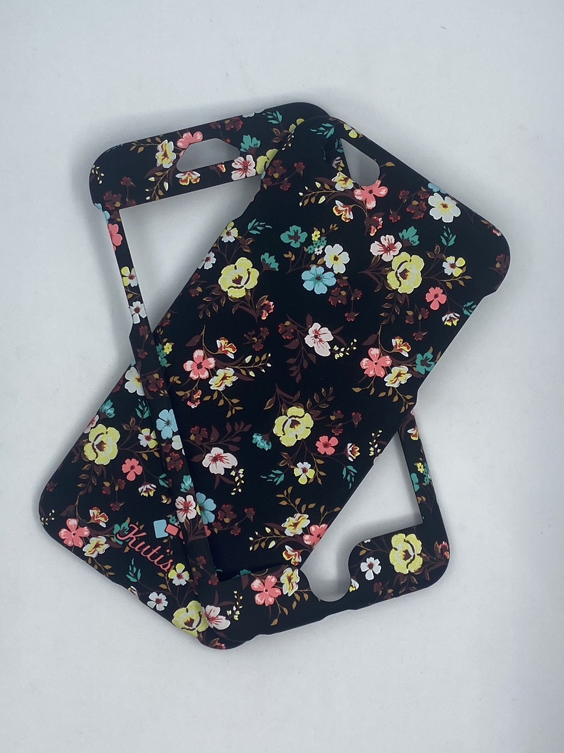 เคสคูทิส(Kutis)เคสไอโฟน6พลัส,6Sพลัส(ลายดอกไม้หลากสี)มาใหม่ เคสประกบหน้า-หลัง เคสเรืองแสง เคสลายวินเทจ ร้านSuperhero Klongthom