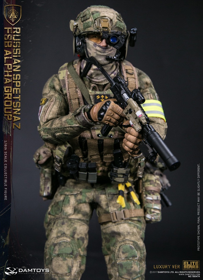 DAMTOYS 78047A RUSSIAN SPETSNAZ - FSB ALPHA GROUP (LUXURY VER)