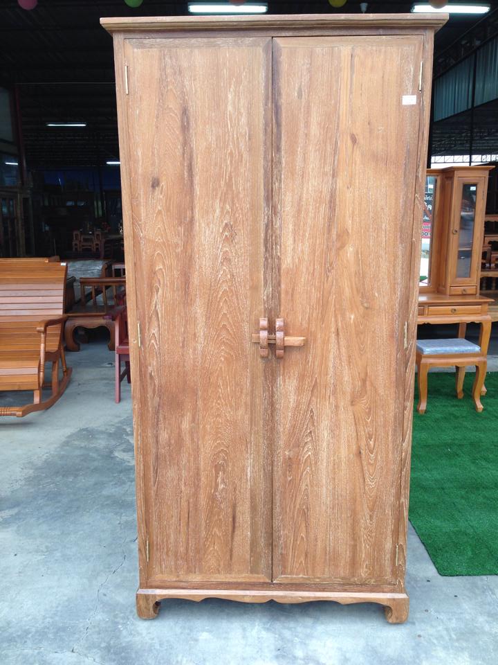 ตู้ผ้า 2 บานเปิด