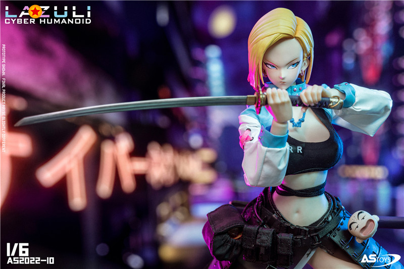 ASTOYS AS2022-10 1/6 CYBER HUMANOID-LAZULI