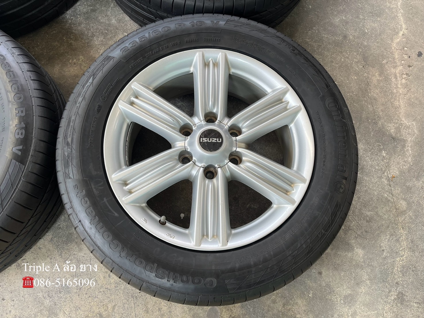 ✨ล้อแม็กพร้อมยาง✨ISUZU D-MAX Blue Power ขอบ 18