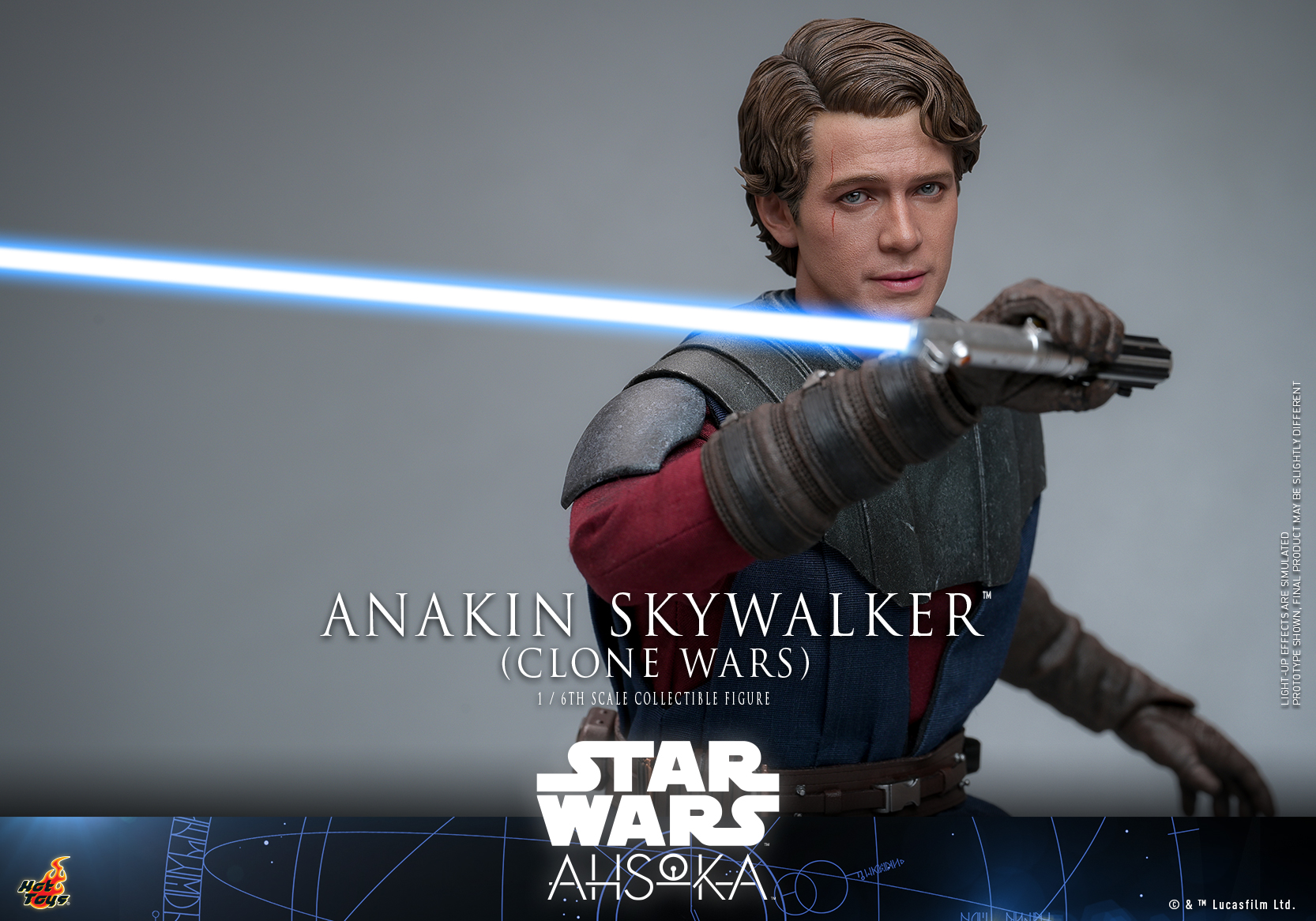 Hot Toys TMS129 Star Wars: Ahsoka™ - Anakin Skywalker™ (Clone Wars)