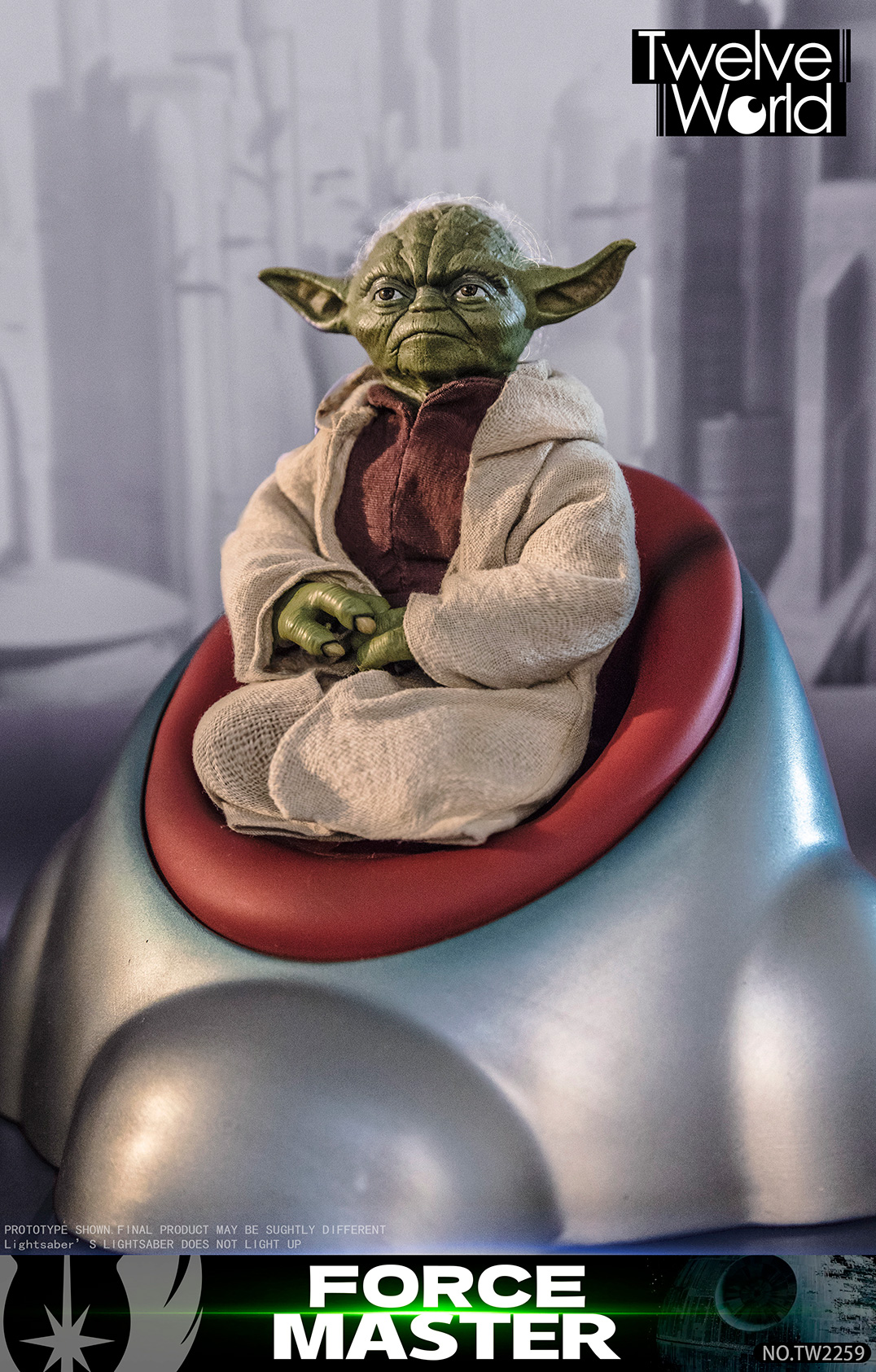 TWTOYS TW2259B 1/6 Jedi Master Force Elder (Deluxe Edition)