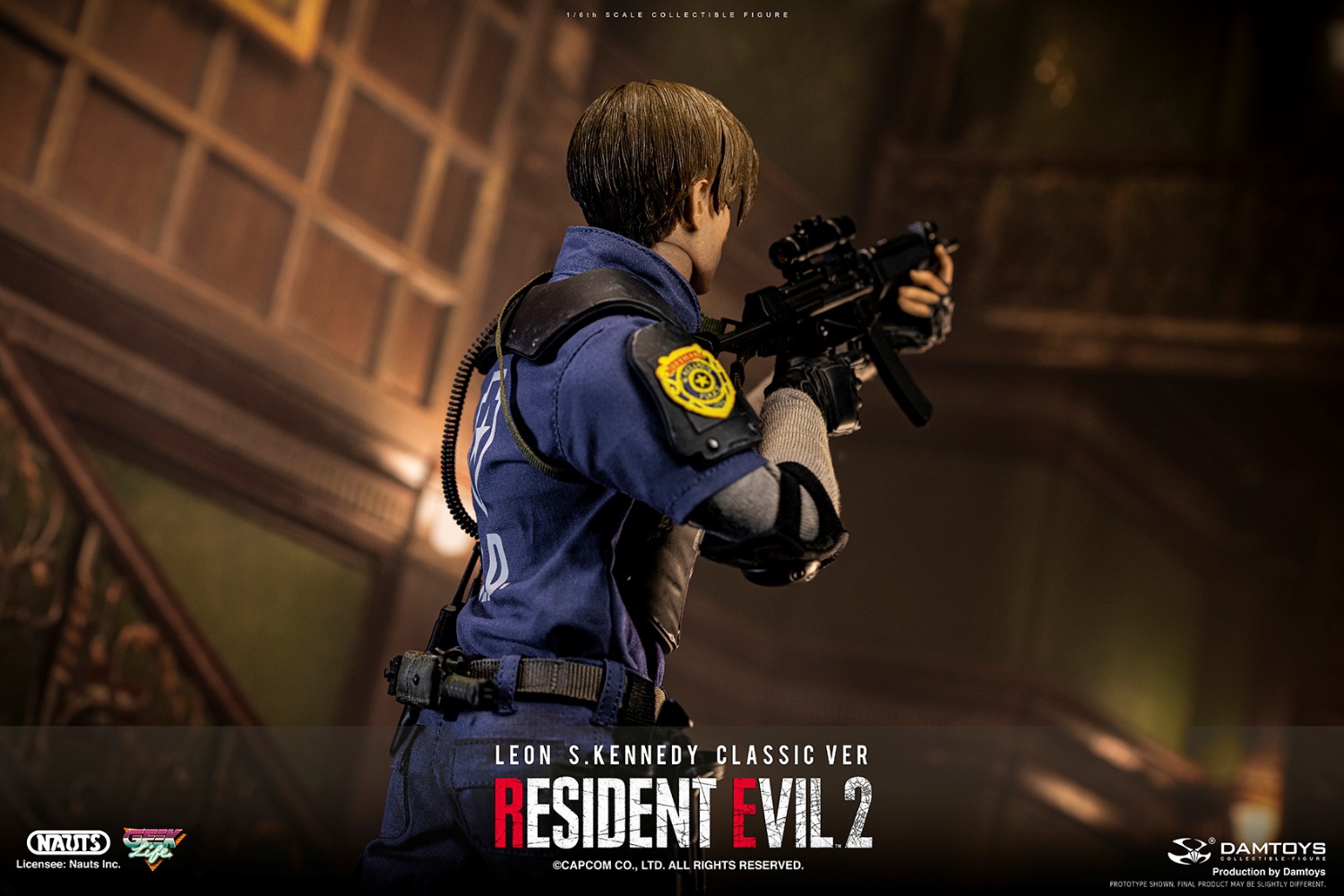 DAMTOYS DMS037 1/6 RESIDENT EVIL 2 - LEON S.KENNEDY (CLASSIC VER)