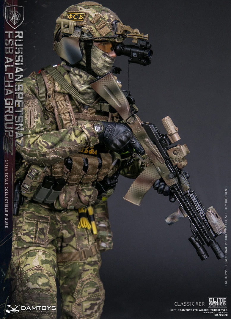 DAMTOYS 78047A RUSSIAN SPETSNAZ - FSB ALPHA GROUP (LUXURY VER)