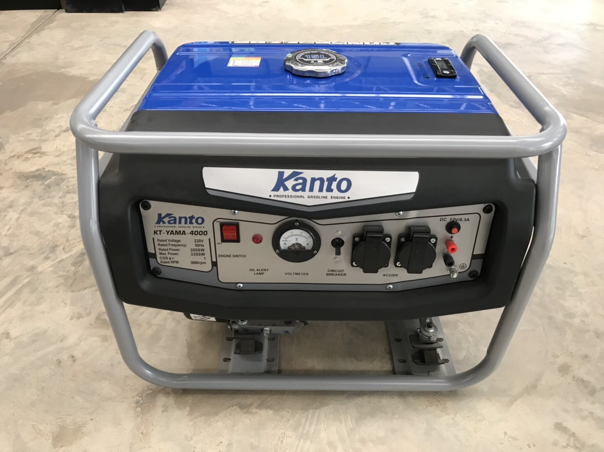 เครื่องปั่นไฟเบนซินKT-YAMA-4000(3,000W.)KANTO(ฟรีค่าจัดส่ง)