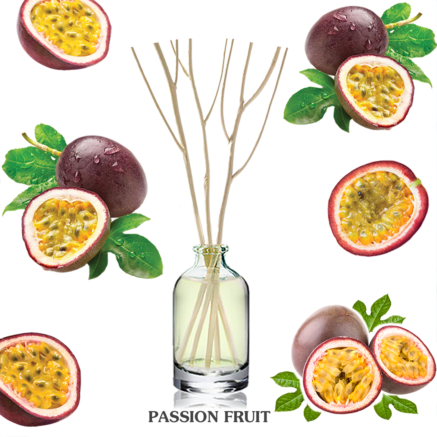 ก้านไม้หอมปรับอากาศขนาดมินิ 15ml PASSION FRUIT เสาวรส