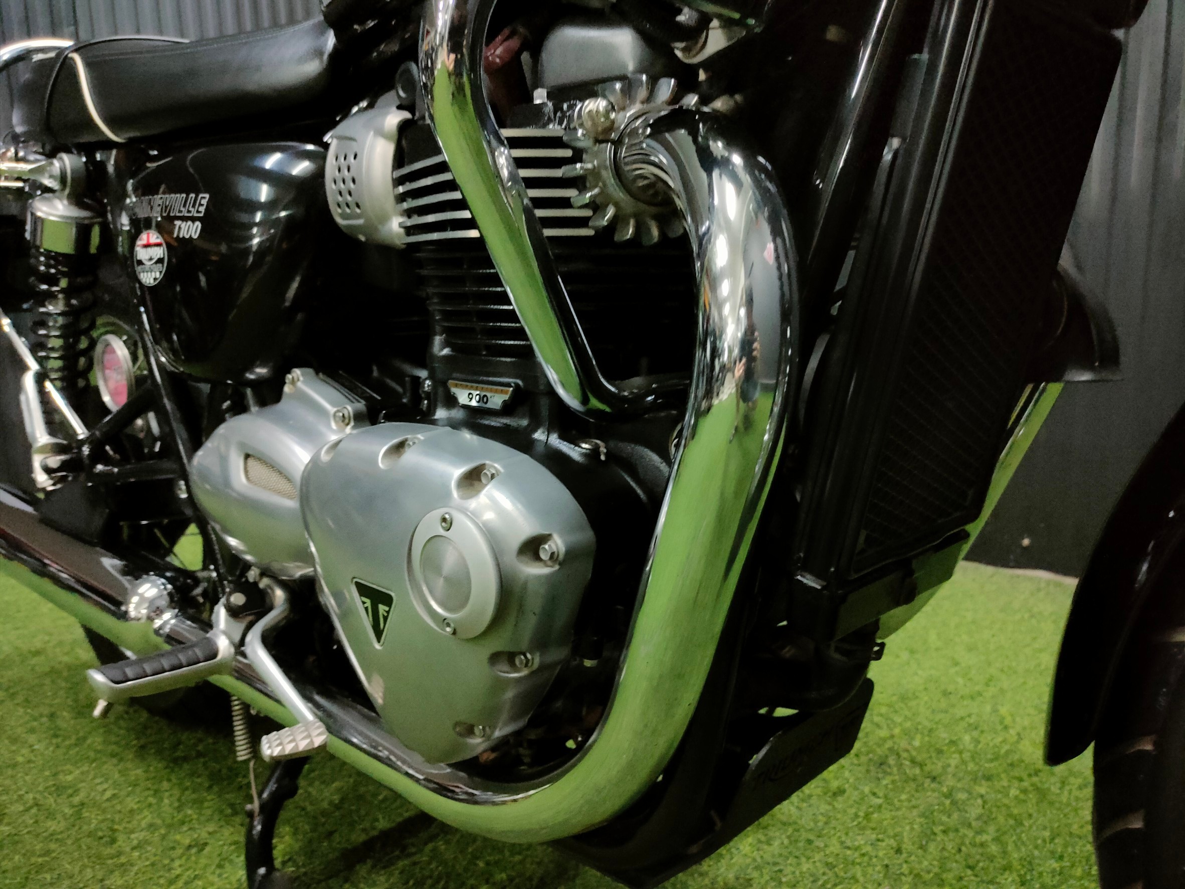 โอ้ว‼️ของแต่งเพียบเลยคันนี้....🔥TRIUMPH BONNEVILLE T100 Classic 🔥 รถปลายปี 2017 รถสวยพร้อมใช้พร้อมโปร "โจร500⁉️"