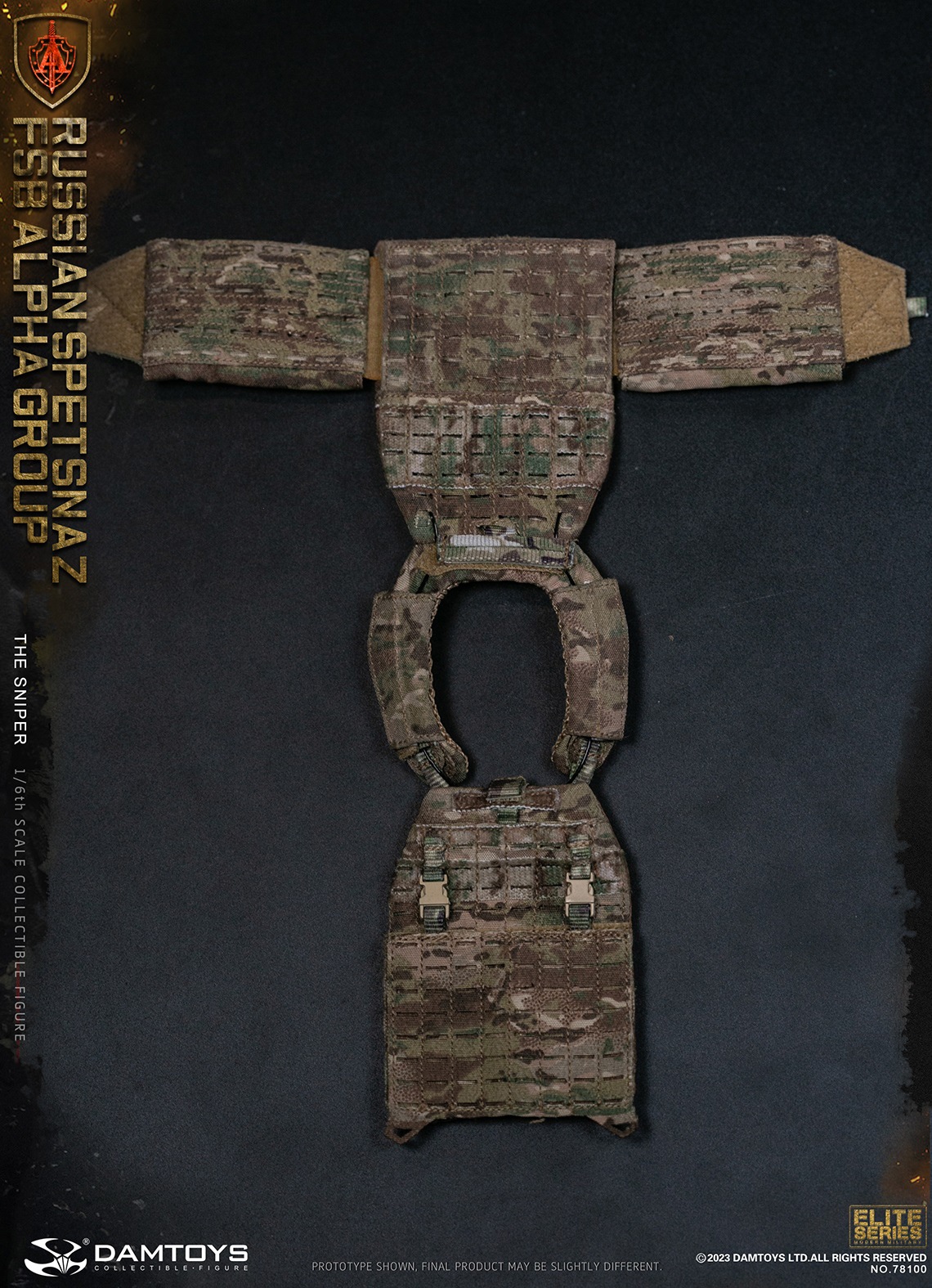 DAMTOYS 78100 1/6 RUSSIAN SPETSNAZ FSB ALPHA GROUP - THE SNIPER