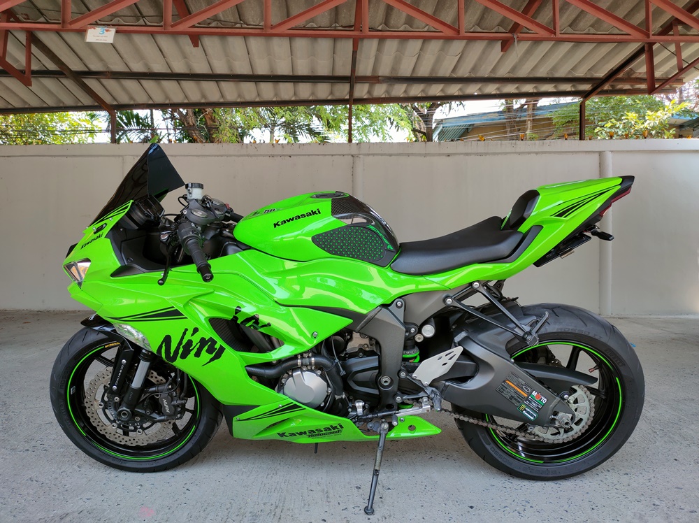 💢 โปรแรง ⭕บาททั่วไทย 💢 KAWASAKI NINJA ZX6R จดปี 2021 โมเดล19 🥷 มือเดียวพร้อมใช้