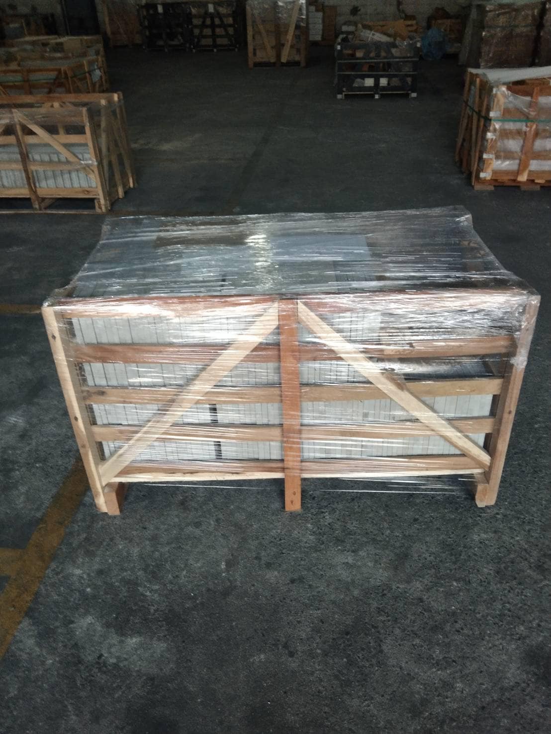 หินธรรมชาติสีสวย Ocean Wave 3060 จัดส่งลูกค้าอ่าวนาง กระบี่