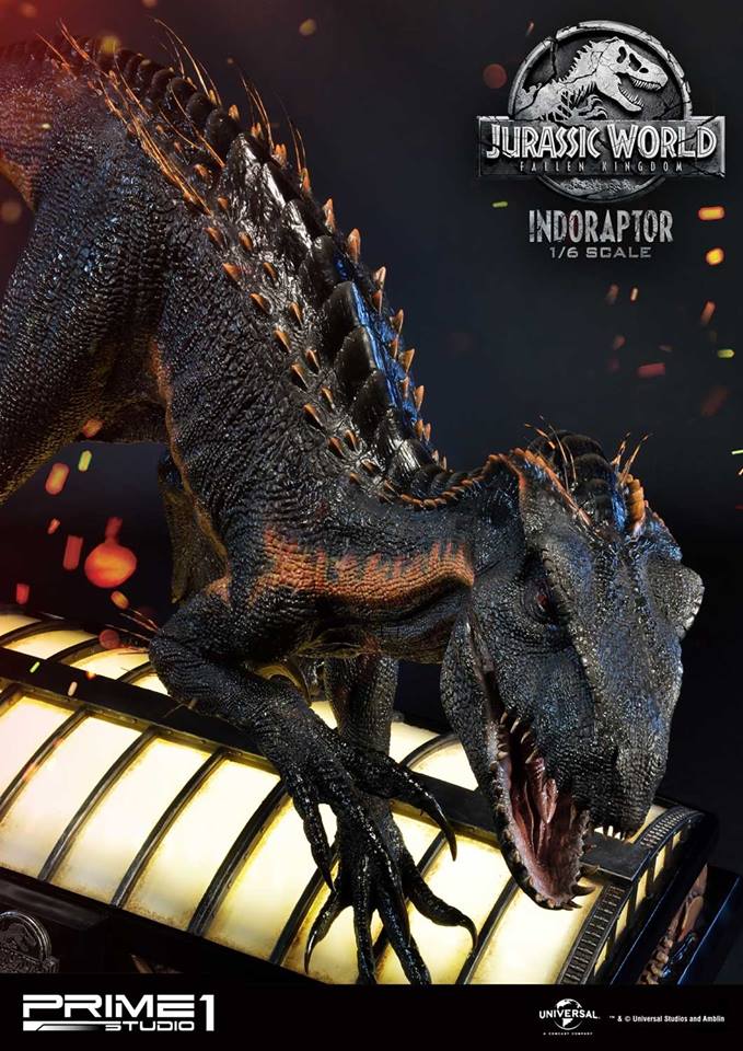 Prime 1 Studio LMCJW2-03: INDORAPTOR (JURASSIC WORLD: FALLEN KINGDOM)