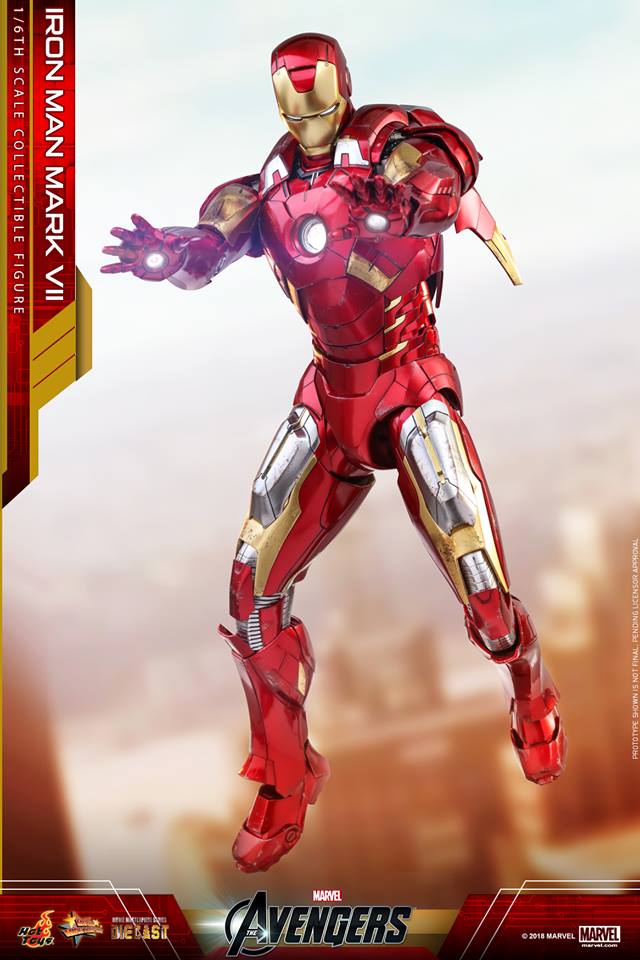 Hot Toys MMS500D27 THE AVENGERS - IRON MAN MARK VII