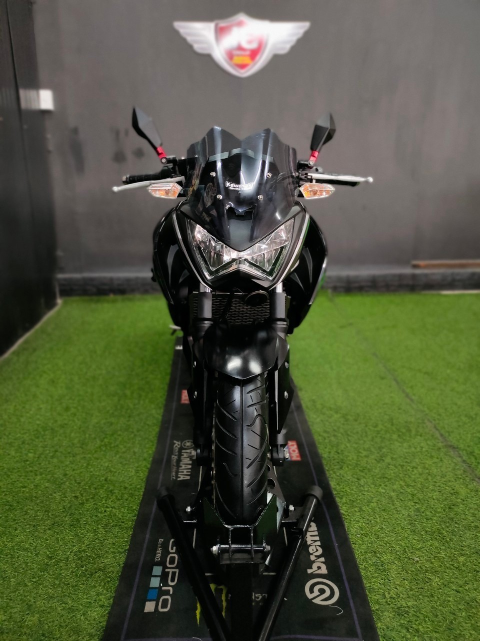 💥ไม่ต้องดาวน์+ไม่ต้องค้ำ...ผ่อนเบาๆ💥 รถบ้านแท้ใช้งานน้อย Kawazaki Z300abs จดปี 2017 ไมล์9พันสวยๆใสๆ