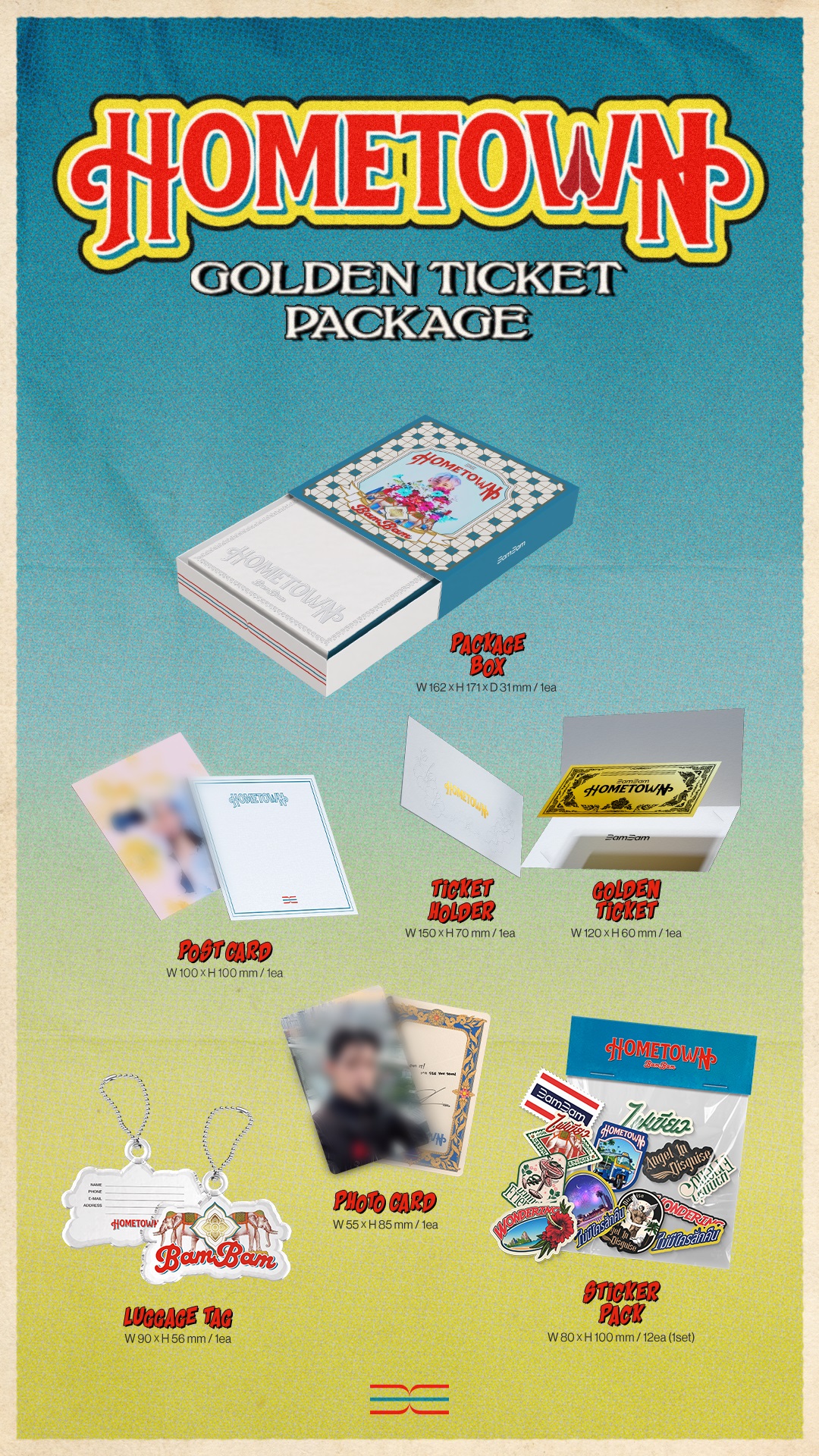 [PRE] BamBam 뱀뱀 (BamBam) - EP앨범 [HOMETOWN]