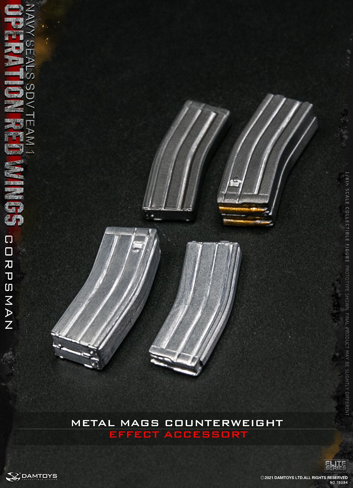 DAMTOYS 78084 1/6 Operation Red Wings: Navy Seals SDV Team 1 - Corpsman