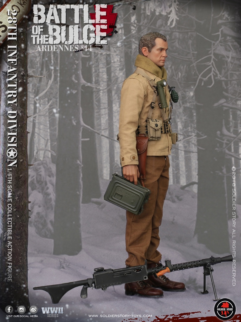Soldier Story SS-111 WWII Series 28th Infantry Division 1/6 Battle of the Bulge - Ardennes '44