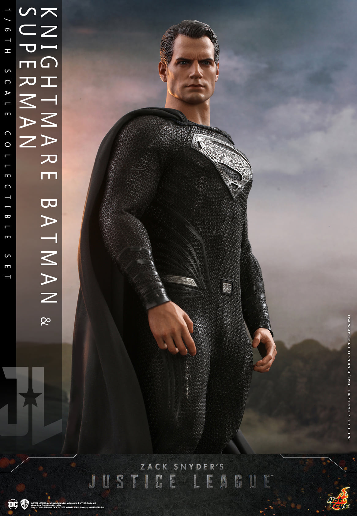 Hot Toys TMS038 1/6 Zack Snyder's Justice League - Knightmare Batman and Superman